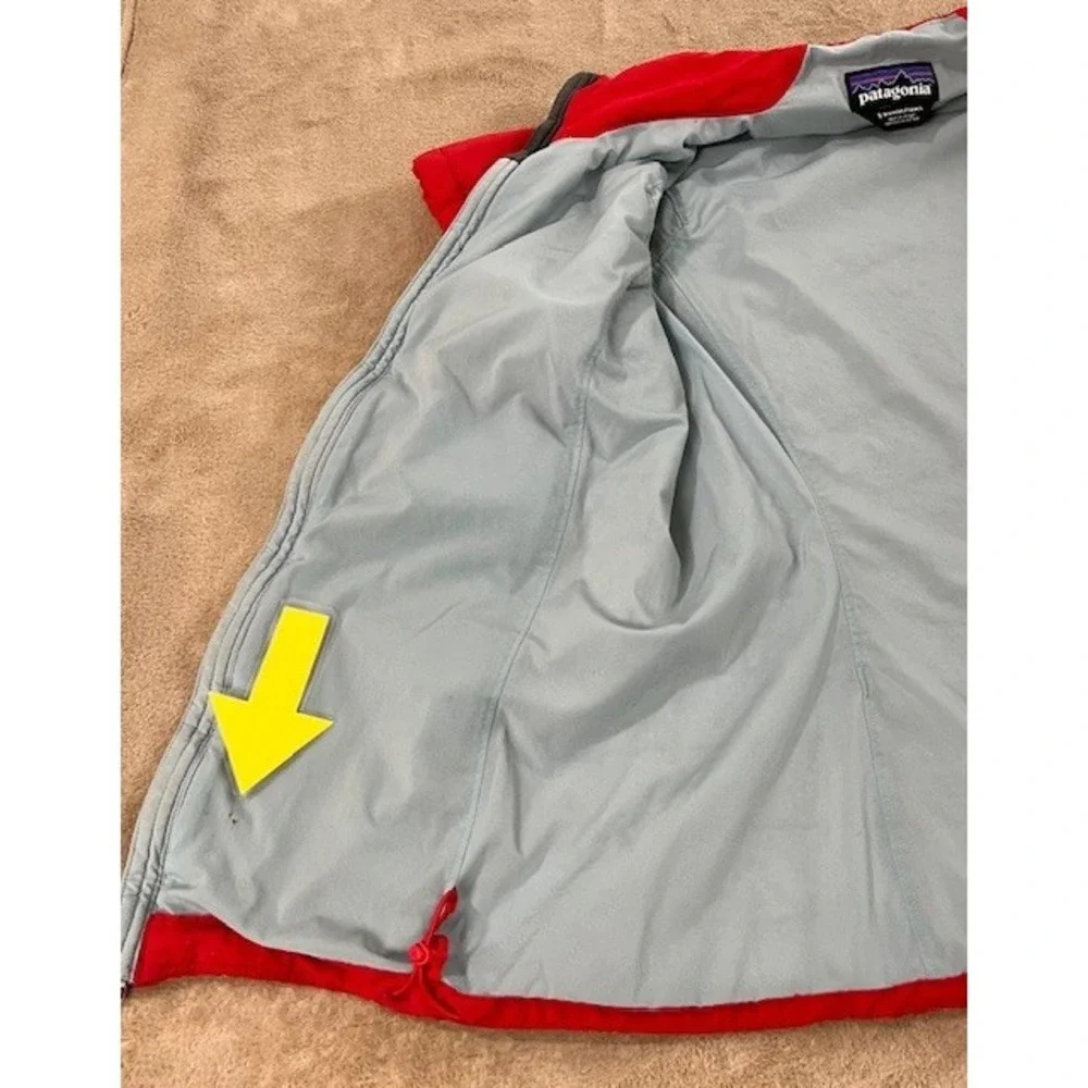 Patagonia womens jacket size small red Short‎ Sleeve Full Zip
